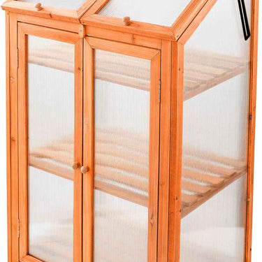 SG Traders Wooden Greenhouse