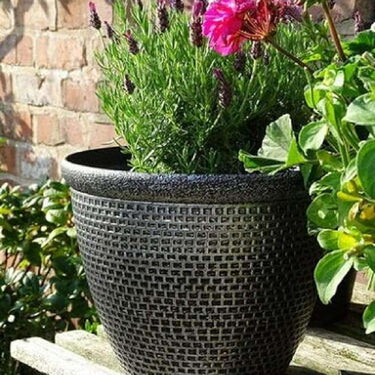 SG Traders ™ Cromarty Plant Pot 30, 36, 40m (pack of 2)  -  planter  -  