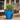 Stylish Glossy Outdoor Flower Pots (Pack of 2) - - 