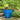 Stylish Glossy Outdoor Flower Pots (Pack of 2) - - 