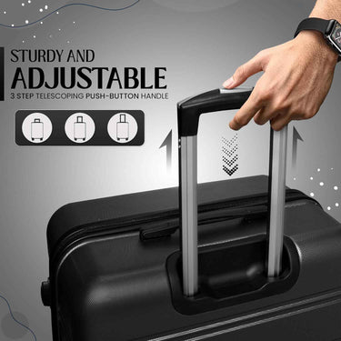 SG Traders Suitcase Large Medium Cabin Size-classic-black