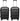 SG Traders Suitcase Large Medium Cabin Size-classic-black