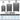 SG Traders Suitcase Large Medium Cabin Size-square-grey