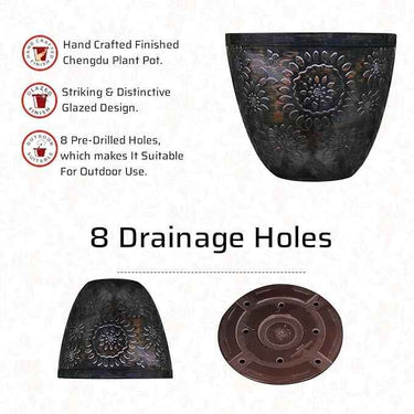 SG Traders™ Chengdu Plant Pots
