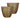 SG Traders 2 X Large Plastic Round Cromarty Plant Pot Flower