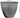 SG Traders 2 X Large Plastic Round Cromarty Plant Pot Flower