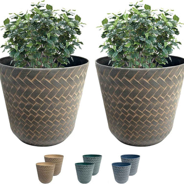 SG Traders Nantucket Plant Pot - Flower Planters